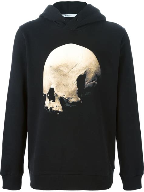 givenchy hoodie skull|Givenchy crest sweatshirt.